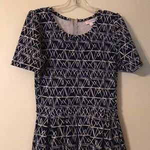 LuLaRoe Amelia dress size XXS